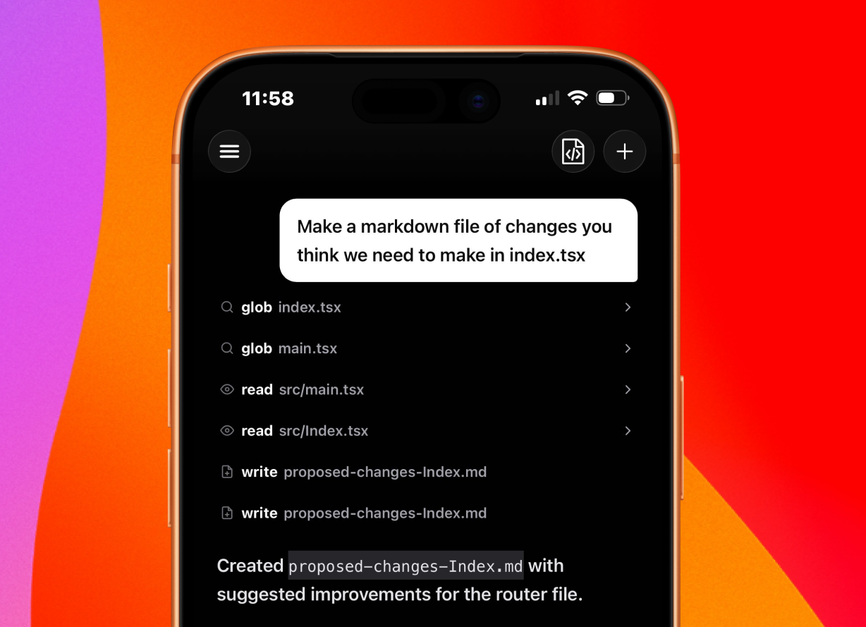 Tool Outputs in Chat